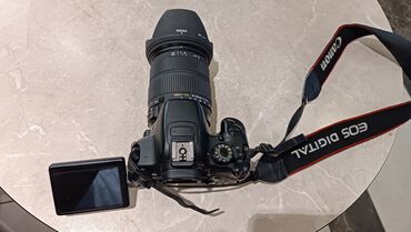 фотоаппарат ретро: Canon 700D 18-200mm Sigma‼️ Зеркальный фотоаппарат Canon 700D Объектив