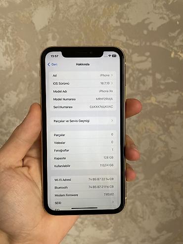 usb iphone: IPhone Xr, 128 GB, Sarı, Simsiz şarj, Face ID — 3