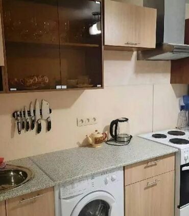 квартиру долгосрочное: 1 комната, С мебелью частично