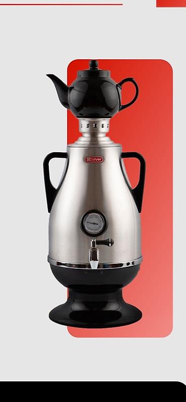 samavar: Məhsul: Silver brendinin elektrikli samovar və çaydan dəsti — 3