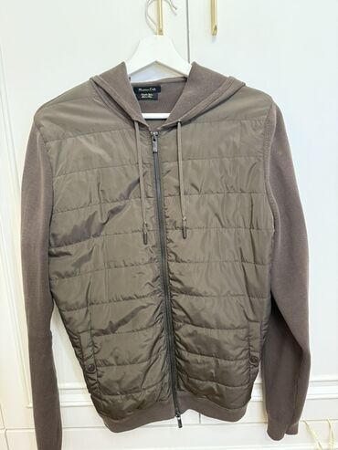Digər: Massimo dutti Kişi üçün kapüşonlu jaket/kardiqan - Rəng: tünd