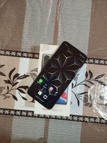 телефон fly ds105c: Xiaomi Redmi Note 11, 128 ГБ, цвет - Синий, 
 Гарантия, Сенсорный, Отпечаток пальца
