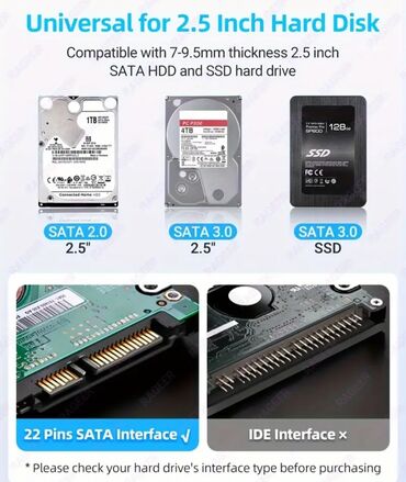 Sərt disklər (HDD): Xarici Sərt disk (HDD) 4 TB, Yeni — 15