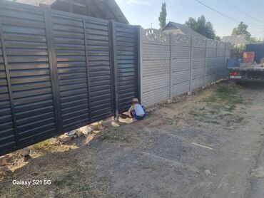 Бетонные еврозаборы: Еврозабор — 22