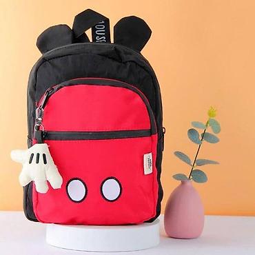 kipling monkey: Детский рюкзак с ушками и подвеской-перчаткой - Дизайн — 1