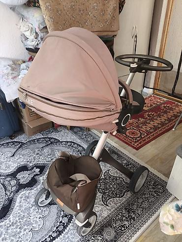 ходунки рыбки: Коляска, Stokke, цвет - Коричневый, Б/у — 1