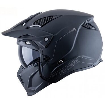 шлем мото: Черный матовый мото шлем COMBAT размер L Буу носил только месяц