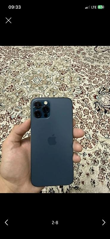 бир: IPhone 12 Pro (Pacific Blue) задный крышка бираз сынык дисплей — 2
