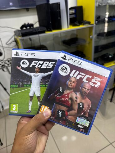 джойстик ps3 бишкек: БУ 
FC 25 на русском
UFC 5

Оба в идеальном состоянии
