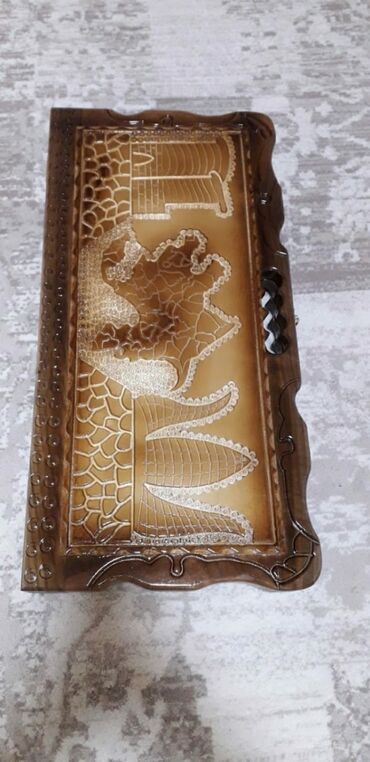 Nərdlər: Taxta nərd dəstləri – əl oyma və laklamaNə - Material: keyfiyyətli — 5