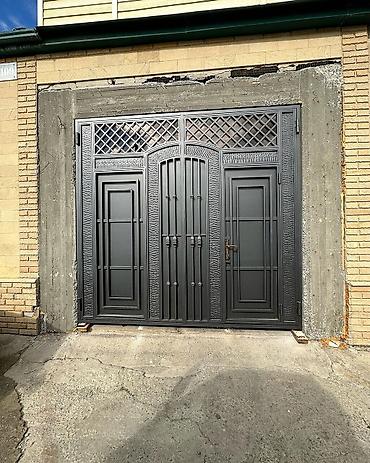 Həyət darvazaları: Metal EN MMC olaraq istədiyiniz forma və ölçüde demir işlerinin — 10