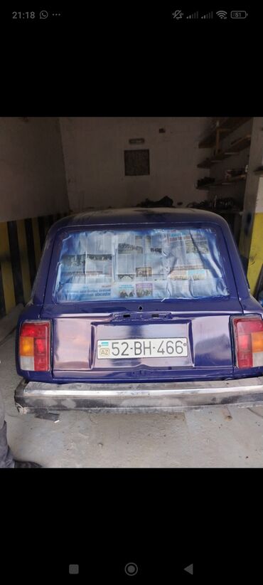 толщиномер для машины: VAZ 2104sedan – tünd bənövşəyi rəngdə, Qaraj şəraitində rəngləmə