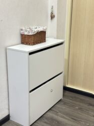 обувные шкаф: Тумба и подставка для обуви, Новый, Другой материал, Платная доставка, Самовывоз, цвет - Белый