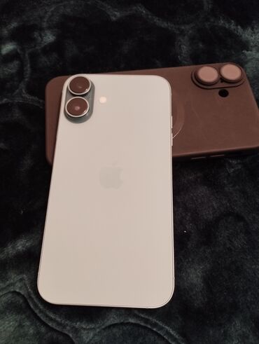 цена телефона в бишкеке: IPhone 16, Б/у, 128 ГБ, Защитное стекло, Чехол, 80 %