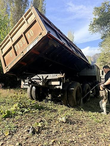 Самосвал КАМАЗ Матор каропка жакшы Ступица алды средный евро арты