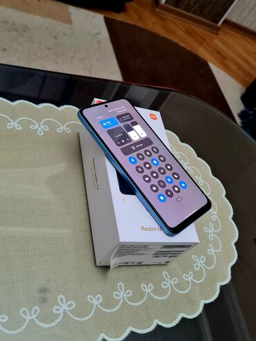 Redmi: Redmi Note 12, 256 GB, rəng - Göy, Zəmanət, Sensor, Barmaq izi — 7