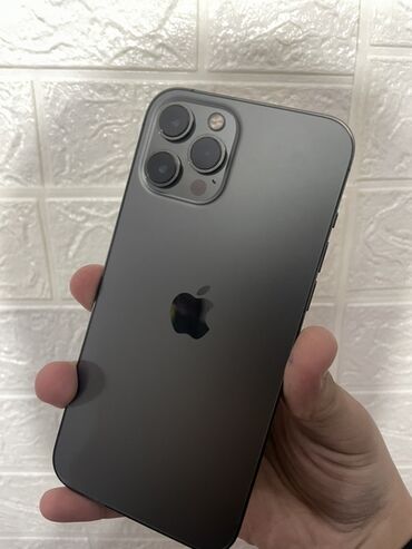 леново ноутбук: IPhone 12 Pro Max, Колдонулган, 128 ГБ, Графит, Каптама, 86 %