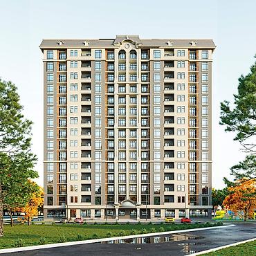turpan: 1 комната, 51 м², Асанбай мкр Элитка, 3 этаж, ПСО (под самоотделку) — 2