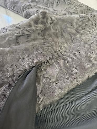 Üst geyimi: SAGA FURS Superior boz rəng kürk paltosu - Brend: SAGA FURS (Superior — 4
