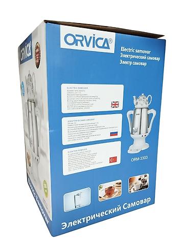 ucuz samavarlar: Elektrikli Samovar Orvica 3303 - 2300W - 4L - Ağ/Qara - 74.99AZN — 4
