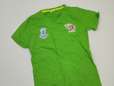 zielona koszulka: Koszulka, 13 lat, 152-158 cm, stan - Idealny