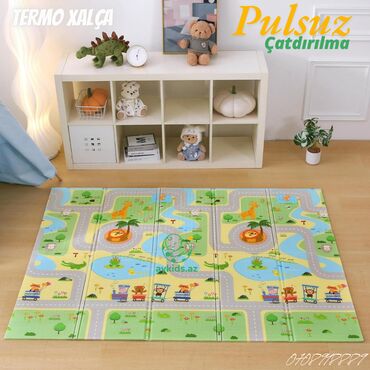 Uşaqlar üçün digər mallar: 🌟 İkitərəfli Şəkilli Termo Xalça – Körpəniz üçün Maksimum Rahatlıq! 🧸✨ — 12