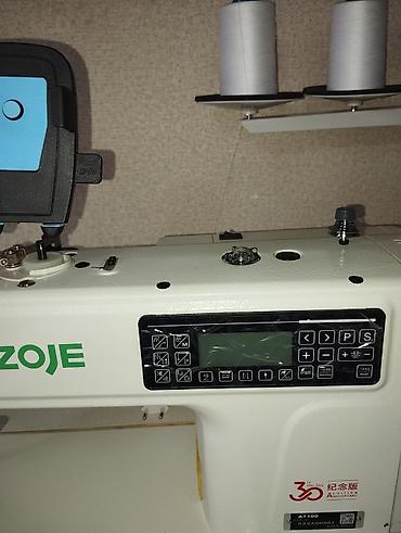 naxış maşını: ZOJE A7100 sənaye tikiş maşını - Rəqəmsal idarəetmə paneli: tikiş — 2