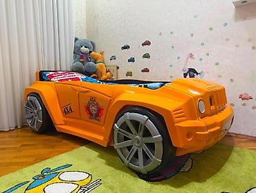 casio sumqayit: Carpayi madin Çilek Kupa Offroad Jeep" model uşaq maşın-çarpayısıdır — 2