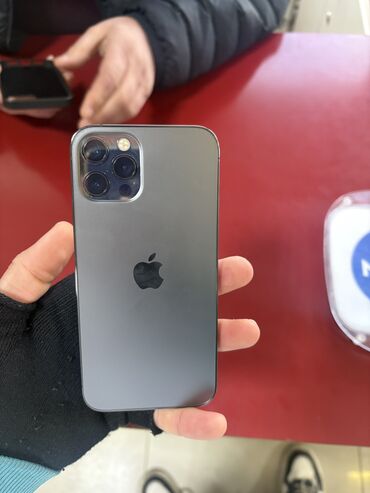 Apple iPhone: IPhone 12 Pro, 128 GB, Graphite, Face ID