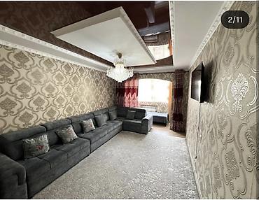 flat osh: 2 комнаты, 67 м², 106 серия улучшенная, 3 этаж, Евроремонт — 4