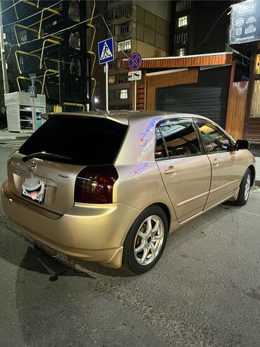 Toyota: Toyota Allex: 2003 г., 1.8 л, Автомат, Бензин, Хэтчбэк