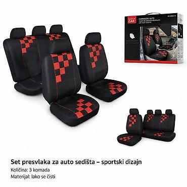 KMT Navlaka za auto sedišta – sportski model 2000163 Opis: - Komplet