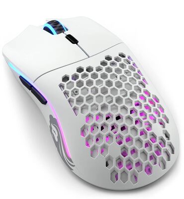проводная мышка: Glorious Model O Wireless (Matte White) Матовая белая Безумно легкий