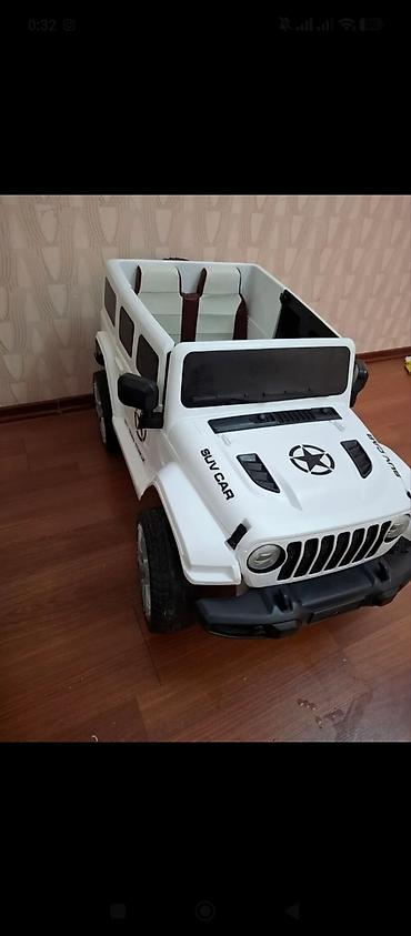 uşaq ucun makasin: Uşaq üçün elektrikli akkumulyator maşın – off-road tipli jeep model — 2