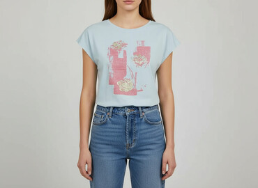 koszulka balmain damska: T-shirt damski, rozmiar L