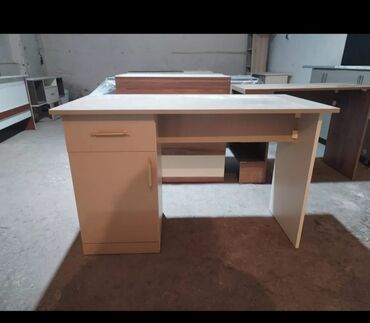 Sifarişlə kompyuter masaları: Düz masa, Polkalı, Siyirməli, Azərbaycan, Sadə laminat, Zəmanətli, Kredit yoxdur — 3