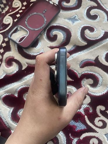 Apple iPhone: IPhone 15 Pro, Б/у, 128 ГБ, Blue Titanium, Коробка, 86 % — 4