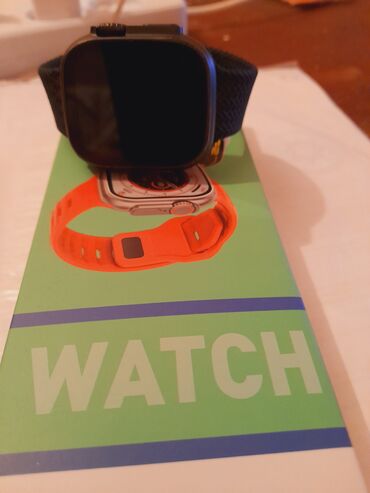 w26 smart watch qiymeti: Smart saat, Wearfit, Sensor ekran, rəng - Qara