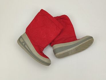 sandały gino rossi czerwone: Kalosze, 34, stan - Bardzo dobry