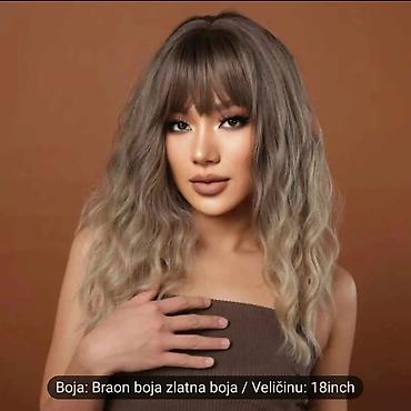 Perike i klipse: Perike – više modela i dužina - Tip: ženske modne perike sa dugim — 62