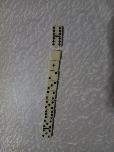 masaustu dest: Məhsul: Təsbeh. Domino daşları dəsti - Klassik üslubda, krem rəngli — 2