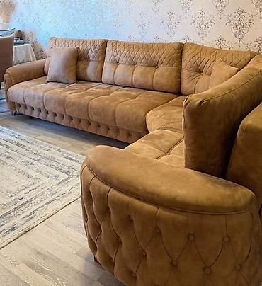 *720₼ KÜNC divan işlənməyib yeni alınıb*‼️ Açılır baza var boyukdu