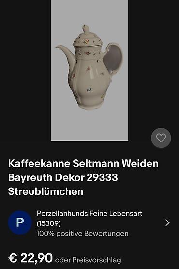 pepco case: Bokal nov Seltmann Weiden porcelan,Bavaria iz 90ih.god. Nov — 2