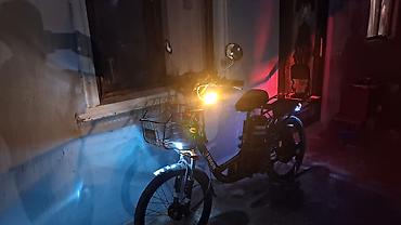 mini traktorler satisi: - Velosiped elektrik 50 sm3, 2024 il, 25 km — 2
