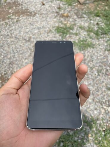 телефон реди: Samsung Galaxy A8, Б/у, 32 ГБ, цвет - Голубой, 2 SIM