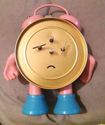 radne stolice za decu: Table clock, color - Pink, Used