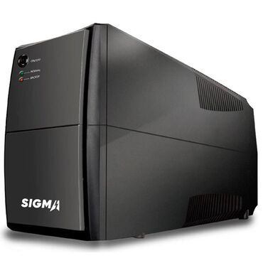 Другие комплектующие: UPS SIGMA VP-1000 LED 500w Держится без питания час в зависимости