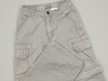 modne jeansy 2022: Spodnie jeansowe, 7 lat, 116/122, stan - Dobry