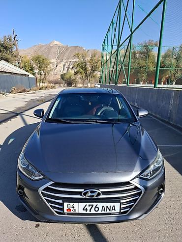 2018: Hyundai Avante: 2018 г., 1.6 л, Автомат, Бензин, Седан — 2