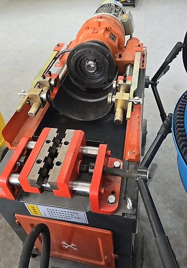 чп: Станок для нарезания резьбы на арматуре KTJX‑45 (Rolling Machine) — 2